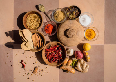 Indian recipe ingredients