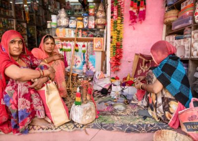 Vibrant market of Dhundhara